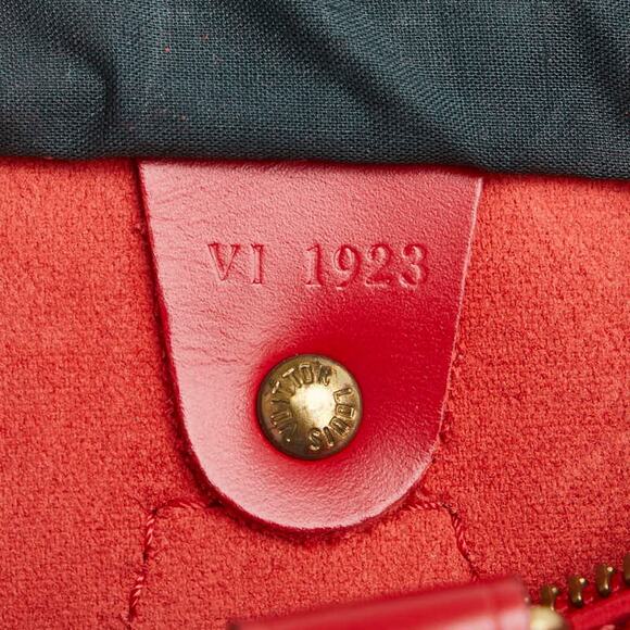 Louis Vuitton Epi Speedy 25 Boston Bag M43017 - Picture 13 of 14